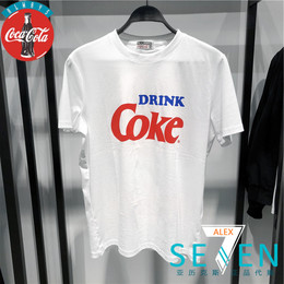 可口可乐联名t恤太平鸟品牌店铺