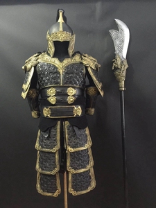 n款 仿中国古代将军盔甲cos古装片戏服 可穿铠甲服装道具历代头盔