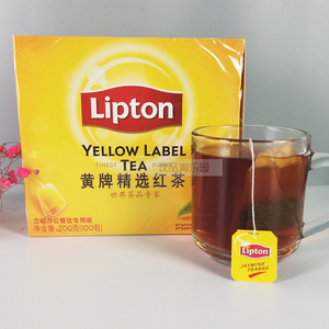 立顿红茶包 袋泡茶 奶茶店专用的实时信息