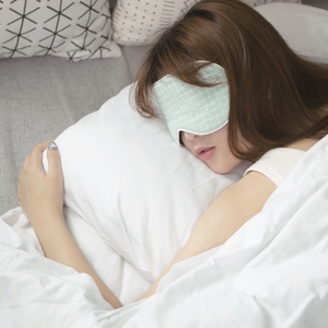 旅行睡眠眼罩舒适遮光透气女可爱韩国睡觉成人遮眼罩睡眠用纯棉