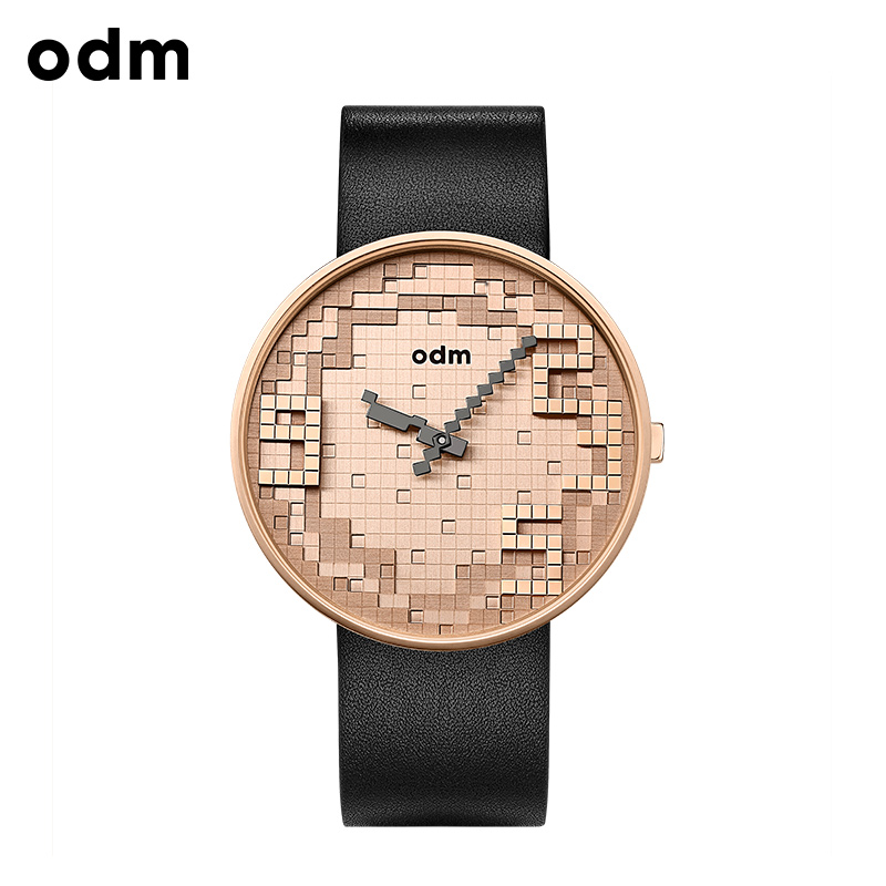 odm 像素概念小众手表创意设计防水石英表时尚潮流ins女表学生