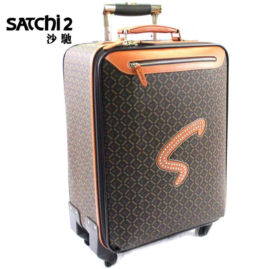 SATCHI沙驰拉杆箱【专柜】18”万向轮行李箱包 LS513001-2FCN