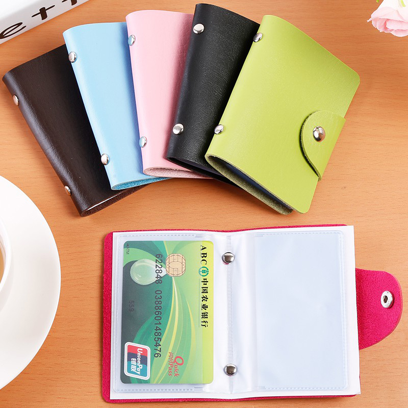 韩国可爱卡包女式多卡位防消磁银行卡套名片夹学生卡片包信用卡夹