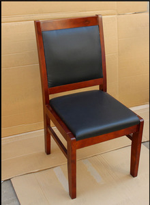 椅子折叠会议椅清仓实木图片