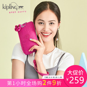 Kipling凯浦林女包休闲时尚手拿包包零钱包K70109轻便小巧手腕包钱包