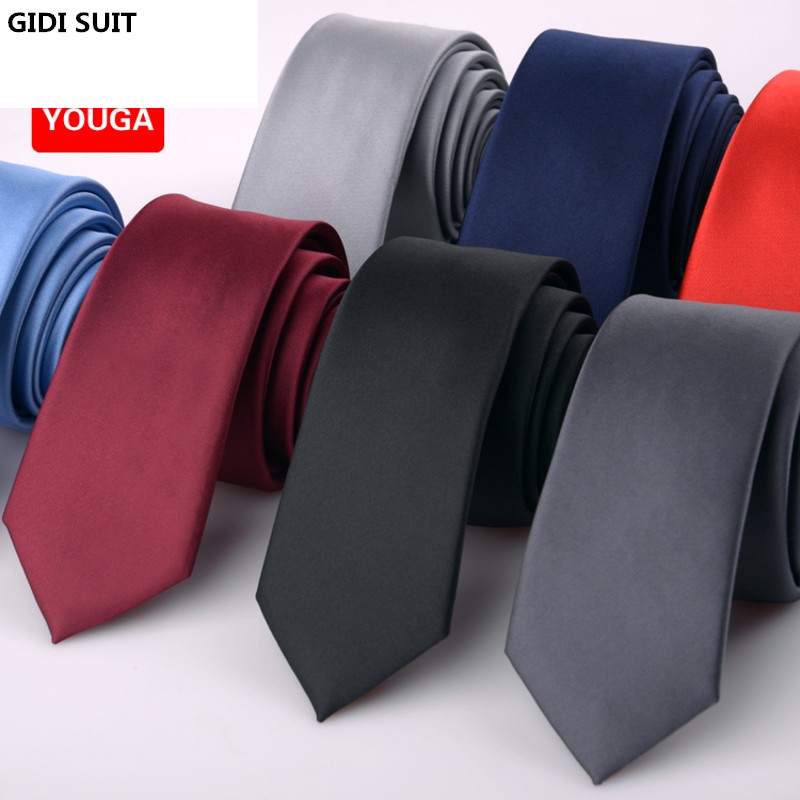 【特价包邮】韩版男士商务休闲5cm纯色光面结婚英伦时尚窄版领带