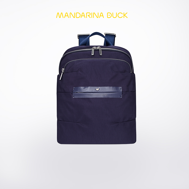 Mandarina duck/意大利鸳鸯时尚休闲运动双肩背包夏季新款大容量