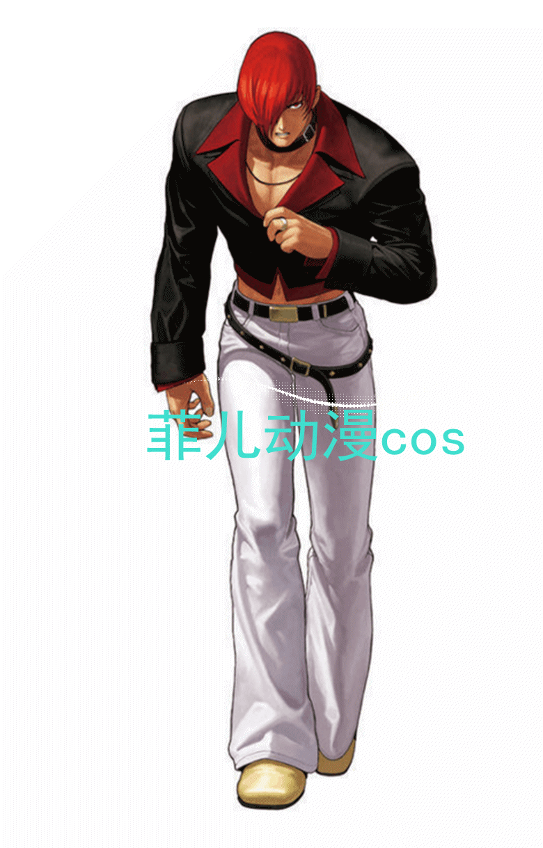 定做cosplay 服装 拳皇,八神庵 cos