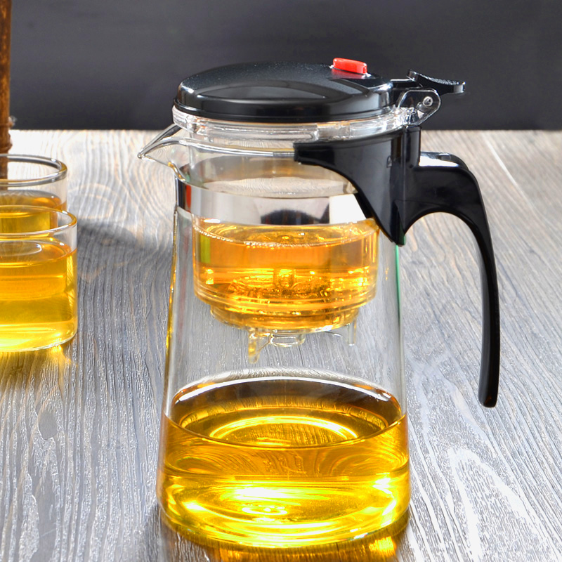飘逸杯泡茶壶耐热玻璃可拆洗花茶壶过滤玲珑杯冲茶器红茶具茶道杯