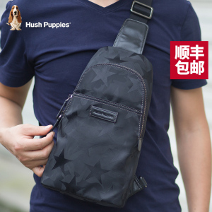 暇步士 2017新款潮男士胸包男帆布男包单肩包休闲斜挎包背包韩版男士胸包
