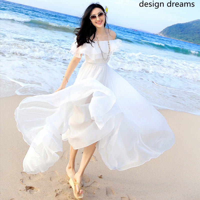 泰国旅游必备衣巴厘岛沙滩裙女海边度假显瘦马尔代夫海南三亚衣服