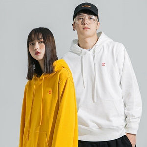 GRINCH 18 SS欧美休闲运动连帽OVERSIZE卫衣男女情侣宽松经典帽衫男士卫衣