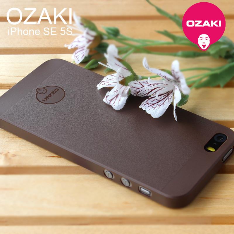 OZAKI 大头牌 适用苹果SE 5 5s半透 保护套 手机壳0.3mm超薄壳