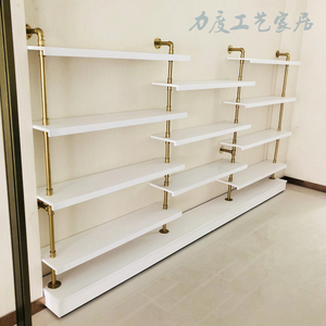 鞋店鞋货架童鞋女鞋展示架鞋架墙上置物架化妆品架精品包包架展柜