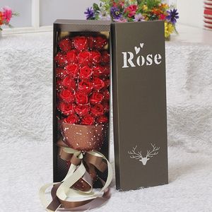 玫瑰花折纸盒装图片