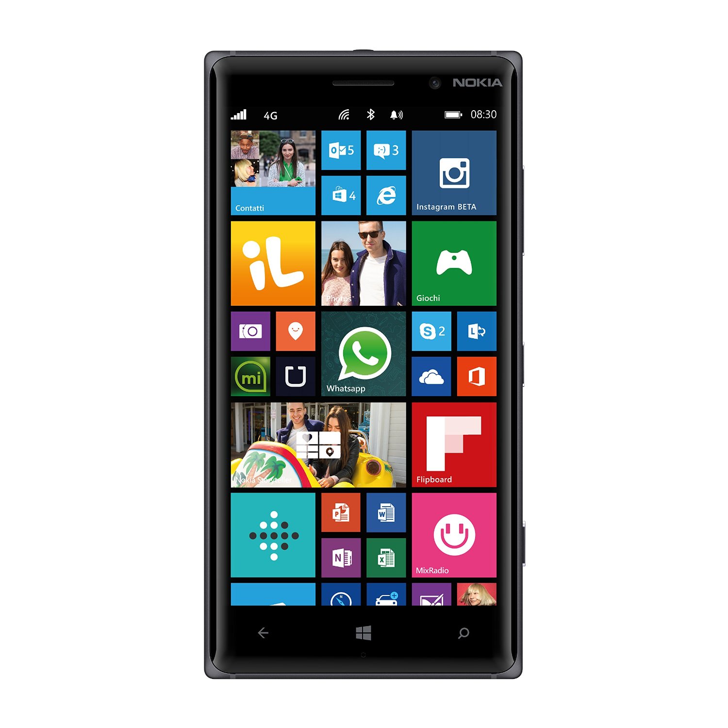 nokia/诺基亚 lumia 830 rm-984 16g 5寸 windows黑色 智能手机