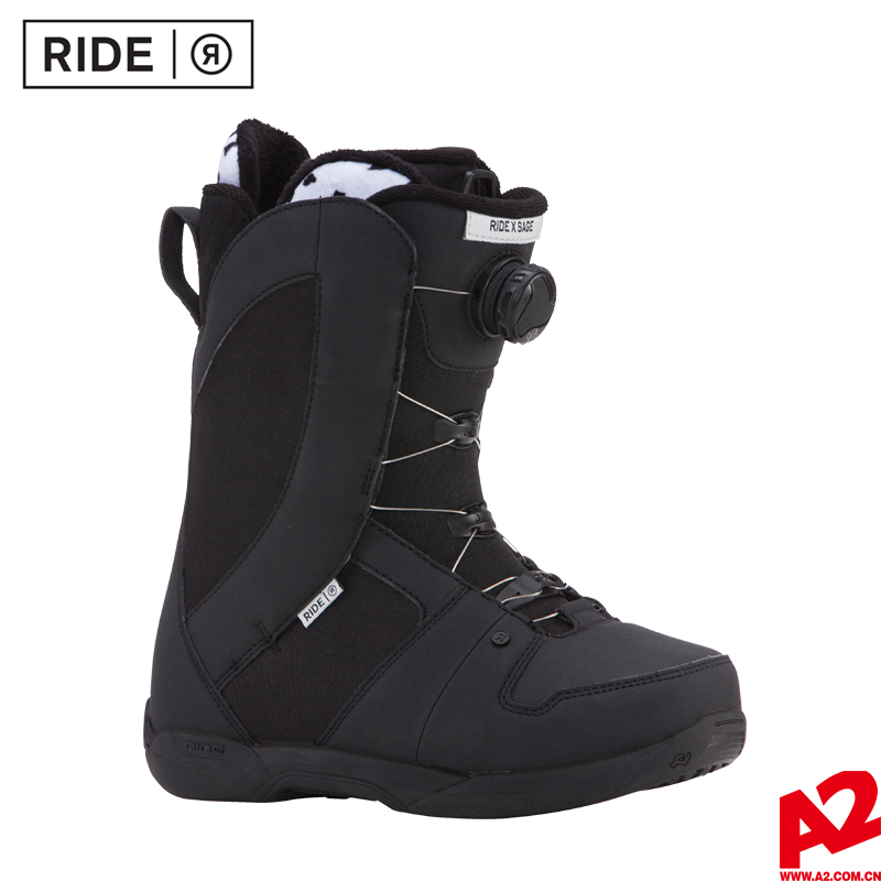 17-18 Ride滑雪鞋Sage女款滑雪装备单板滑雪靴BOA钢丝扣全能雪鞋