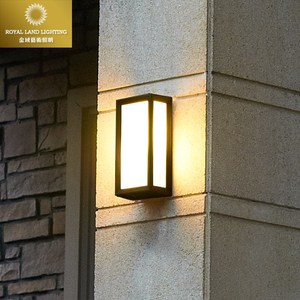 户外阳台防水壁灯led庭院灯北欧现代简约创意欧式外墙室外大门口