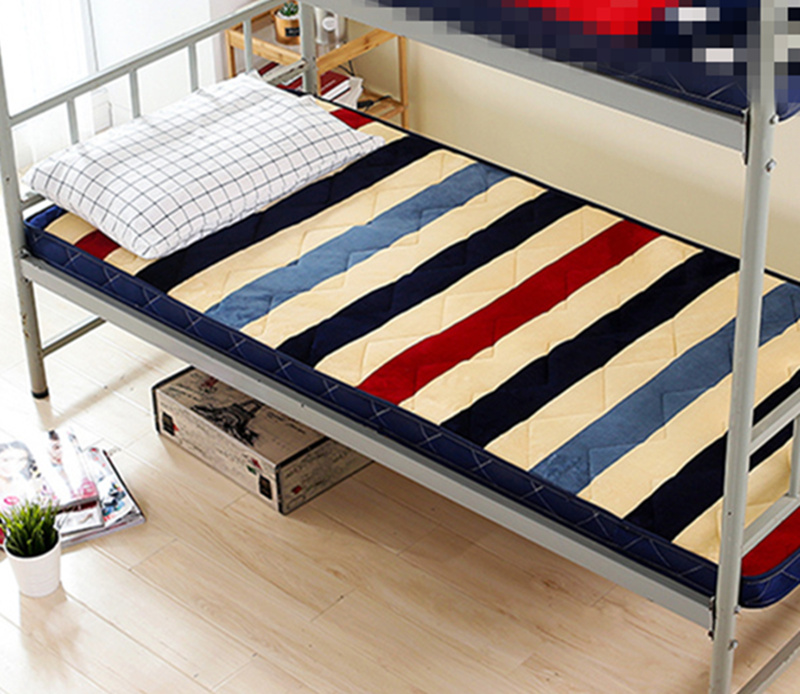 学生单人床垫0.9可折叠宿舍寝室上下铺加厚床褥子爱的的9673-ykza