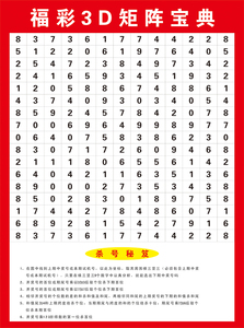 3d和值表价格
