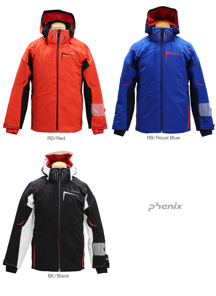 日本代购 PHENIX菲尼克斯4向弹力男女雪服双板滑雪服外套夹克上衣