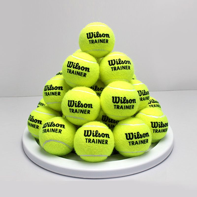 正品Wilson/威尔胜网球 无压训练网球桶装 单人练习网球 比赛网球