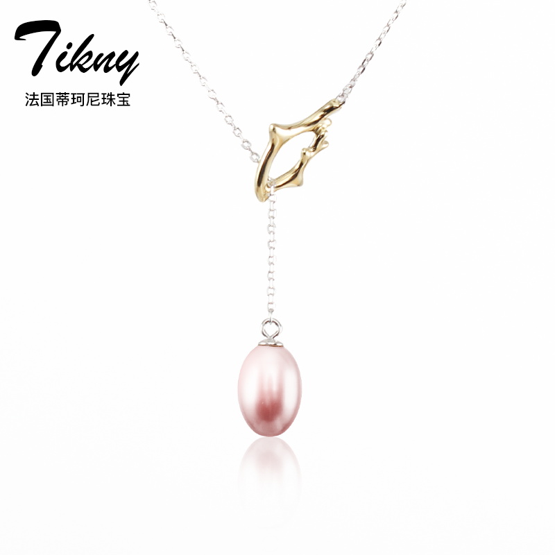 法国轻奢珠宝品牌Tikny蒂珂尼珍珠银镀金项链【维多利亚系列】