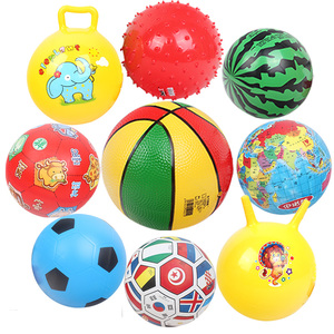 儿童拍拍球婴儿宝宝幼儿园专用足球弹力西瓜球类 span class=h>玩具 