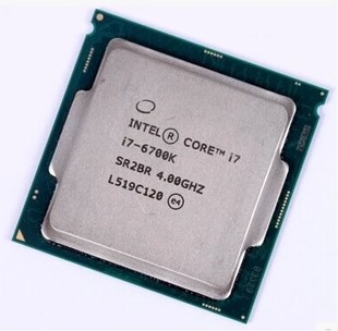 intel/英特尔 i7-6700k 散片/盒装 cpu 支持ddr4内存 搭z170主板