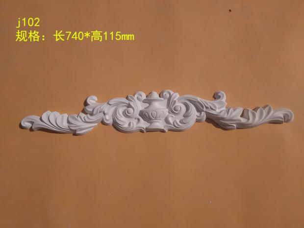 石膏花角j112墙面搭配壁花造型装饰欧式浮雕天花门头雕花装修外墙 已