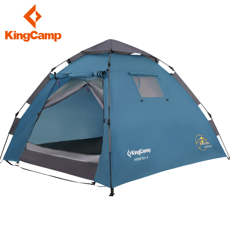 kingcamp2-3人全自动帐篷速开免搭建户外沙滩公园休闲帐篷