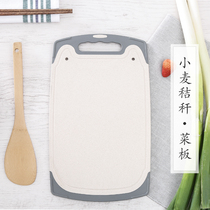 塑料菜板宝宝辅食蒸板砧板家用水果婴儿小按切菜板子占板毡板钻板