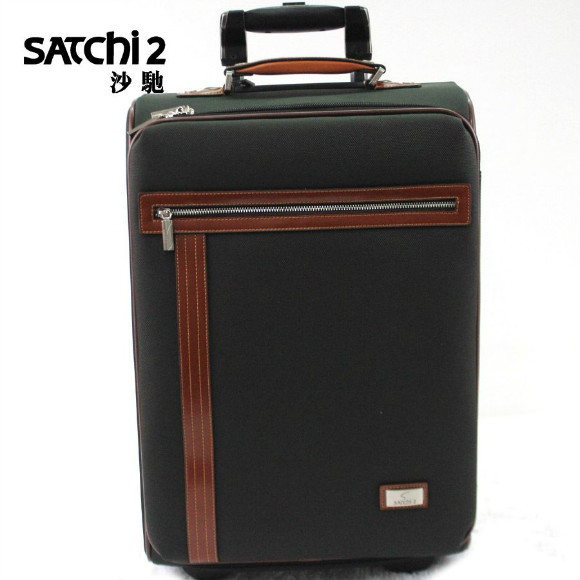 SATCHI沙驰拉杆箱 专柜  22" 登机箱 行李箱包LM521051-1G