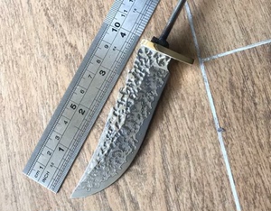 vg10夹层大马士革不开刃 span class=h>刀 /span>胚花纹钢 span class