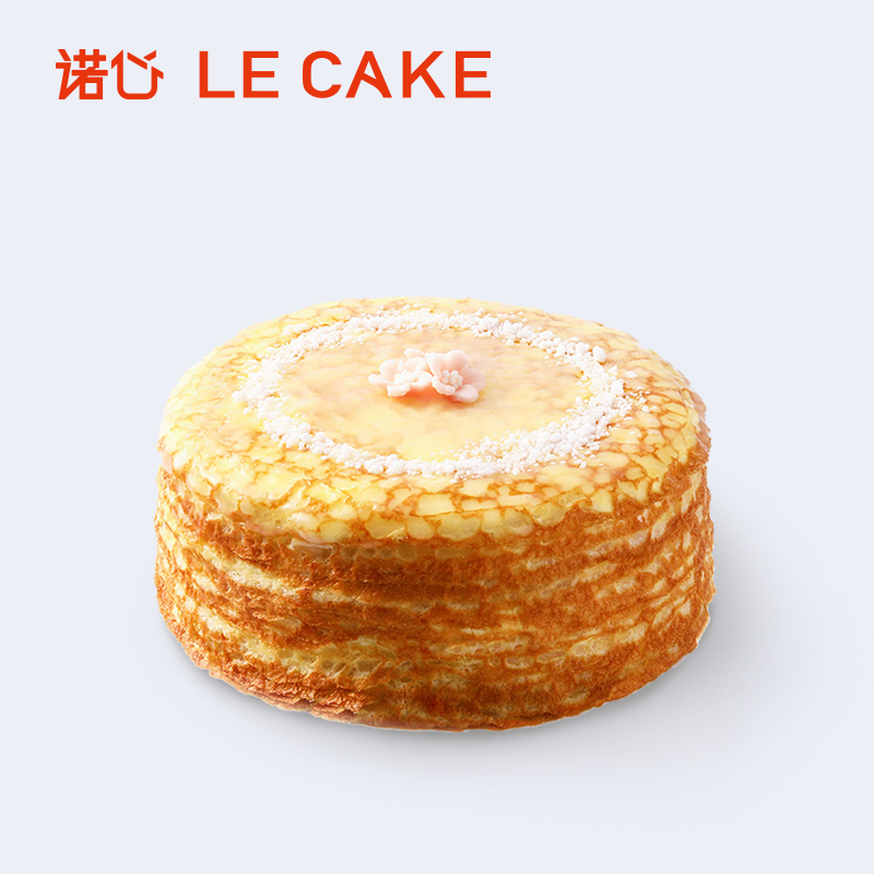 诺心 LECAKE 原味千层蛋糕 奶油酥皮手工甜点下午茶上海北京同城