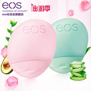 eos/伊欧诗进口冰蓝花瓣 粉漾莓果滋润护手霜滋润补水保湿套装女护手霜