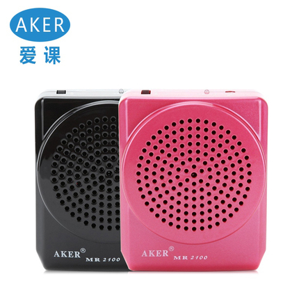 AKER/爱课 MR2100腰包扩音器教学腰挂大功率小蜜蜂导游喊话器喇叭