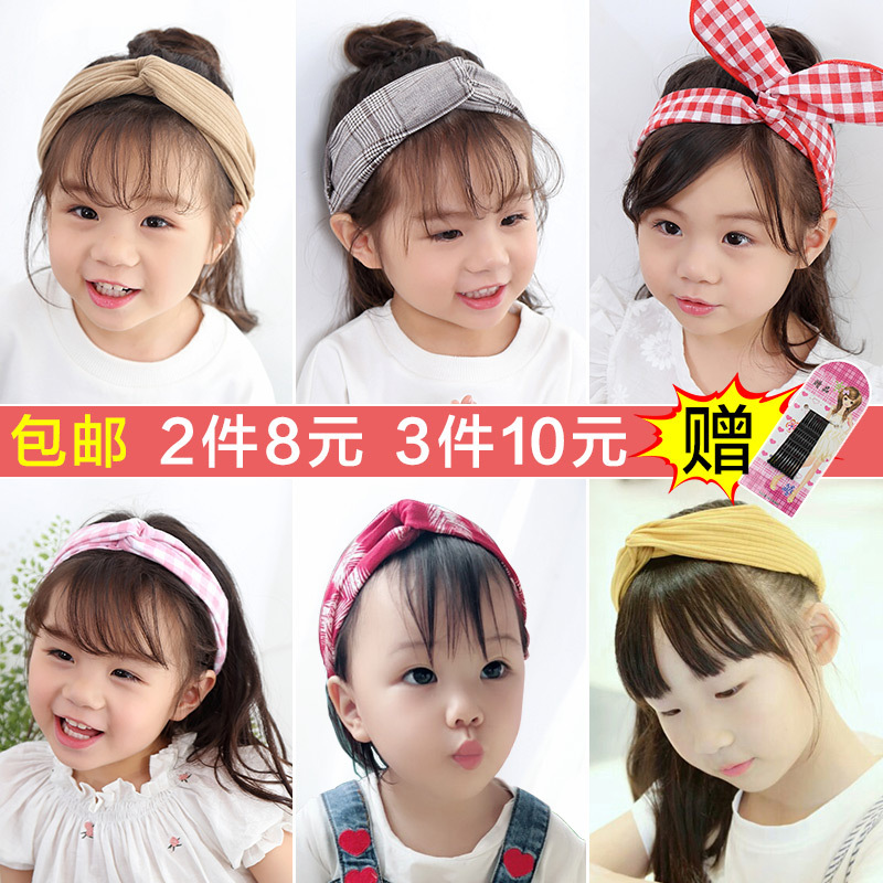 韩国儿童发带公主小女孩百搭发箍宝宝可爱头箍潮妞婴儿女童发饰品