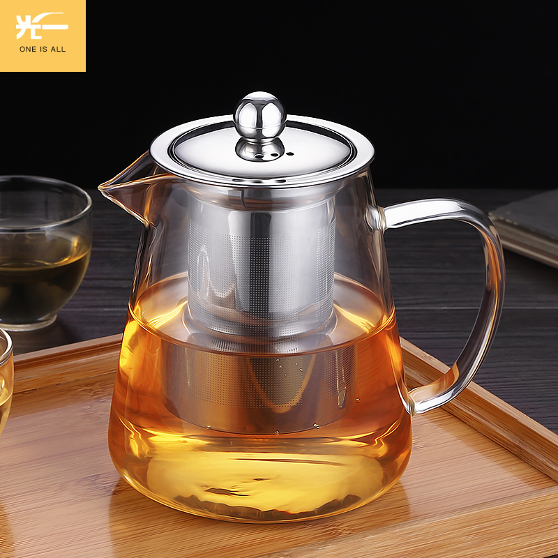 飘逸杯玻璃泡茶壶套装茶叶全过滤家用红茶具冲茶器内胆简易沏茶杯