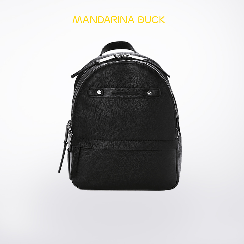Mandarina Duck/意大利鸳鸯经典时尚潮流实用休闲双肩包背包男女