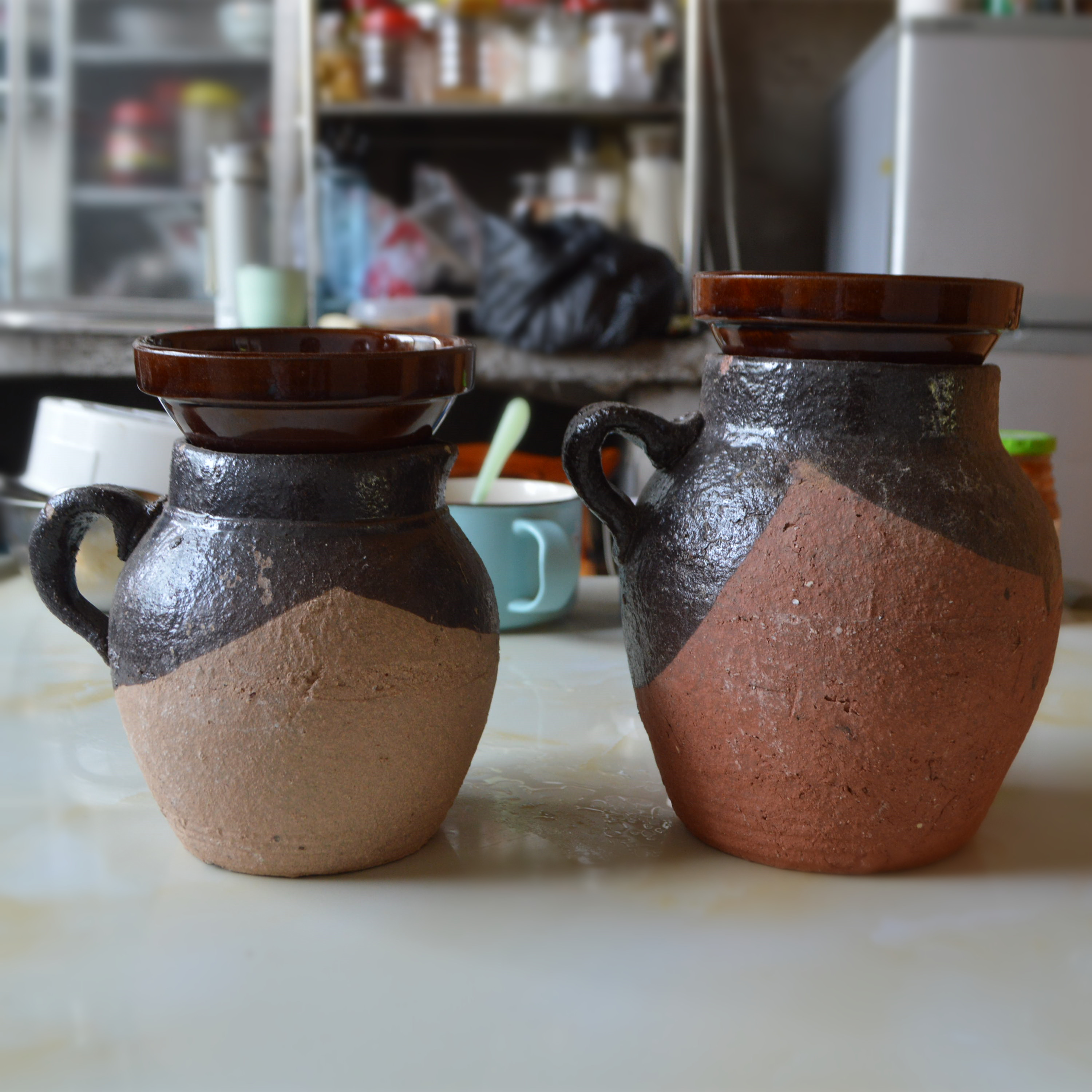 老式砂罐煨汤小砂锅老瓦罐家用土吊子煎药小号罐子泥中药罐熬药陶
