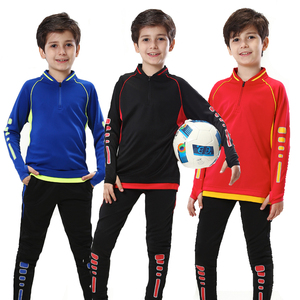 儿童足球服套装训练服小学生图片