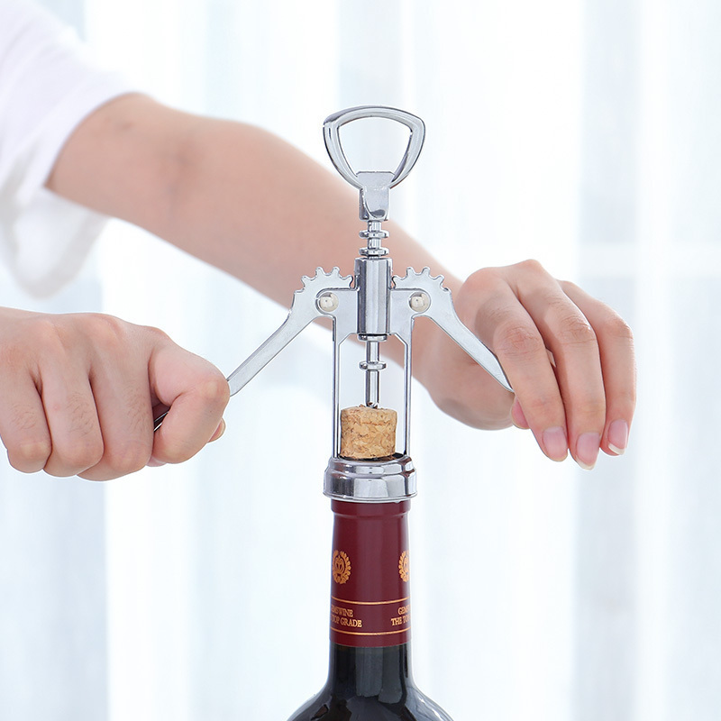 红酒开瓶器葡萄酒啤酒瓶启子家用多功能起酒器开红酒神器瓶起子