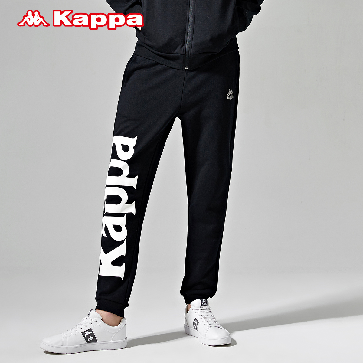 KAPPA卡帕 男款运动长裤休闲裤卫裤小脚裤 2019新款|K0912AK22D