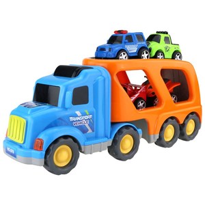 儿童惯大拖车玩具套装大车拉小车汽车 span class=h>轿车 /span>运输