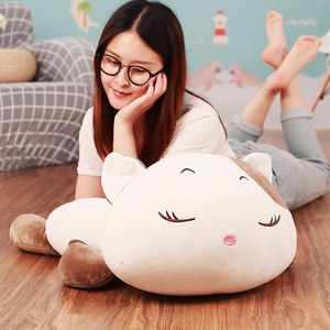 小猫咪毛绒玩具可爱布娃娃女孩韩国萌软趴趴枕头公仔睡觉抱枕玩偶