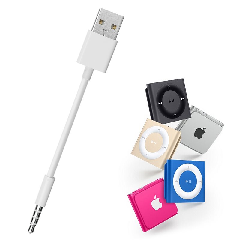 ipod shuffle数据线苹果mp3充电器线随身听连接线充电线送保上新