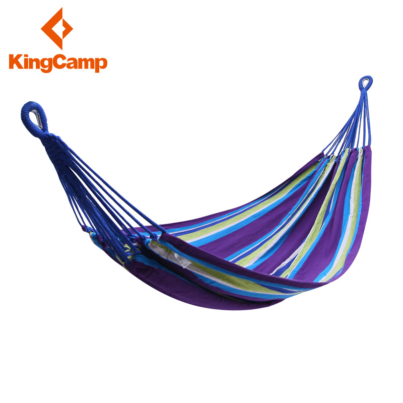 KingCamp/康尔户外露营休闲室内摇篮床秋千帆布双人吊床