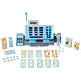 Just Like Home Talking Cash Register - Blue by Toys R Us就像