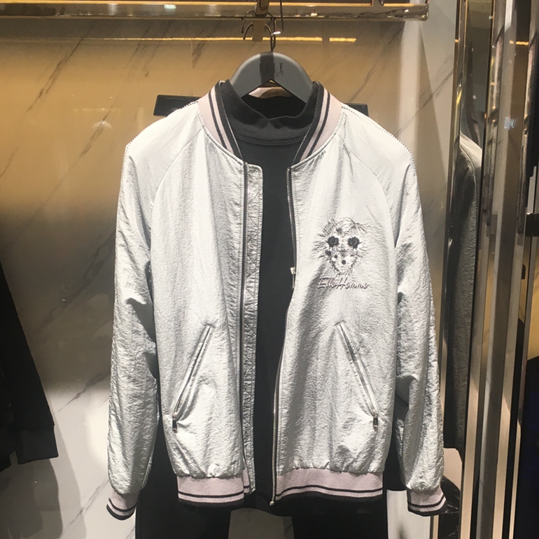 ELLE HOMME专柜正品2018年新款男装休闲夹克外套 816823004097